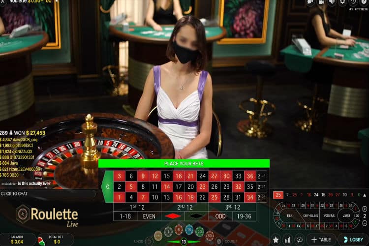 Live Dealer Roulette